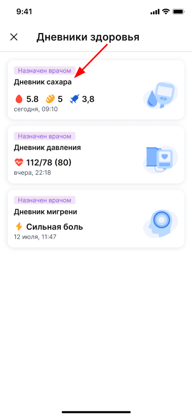 Дневники здоровья МТВ